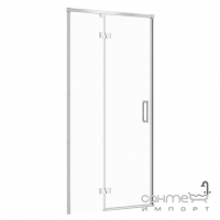 Душевая дверь в нишу Cersanit Larga EZZD1000455890 левосторонняя, хром/прозрачное стекло