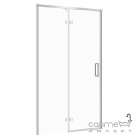 Душевая дверь в нишу Cersanit Larga EZZD1000465890 левосторонняя, хром/прозрачное стекло