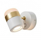 Настінний світильник бра Your Light TSMW-0866-1-S 5W+3W 3000K білий/золото