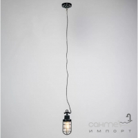 Підвісний світильник лофт-індустріал, із захисною решіткою Your Light FC1088 чорний