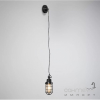 Подвесной светильник лофт-индустриал, с защитной решеткой Your Light FC1088 черный