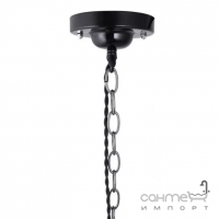 Подвесной светильник лофт с защитной решеткой на абажуре Your Light FC1062A черный