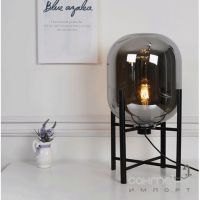 Декоративна настільна лампа із суцільним скляним тонованим плафоном на ніжках Your Light TSMT0264-S