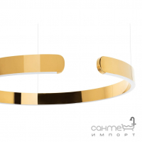 Подвесной светильник в форме разомкнутого кольца с нижним свечением Your Light TSMP2020 80cm 2x25W 3000K матовое золото