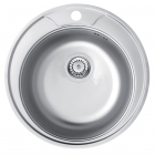 Кругла кухонна мийка з нержавіючої сталі Deante Twist ZHC 0813