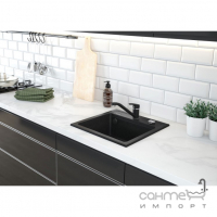 Квадратна гранітна кухонна мийка Deante Zorba ZQZ x103 кольори в асортименті