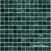 Мозаїка із натурального зеленого каменю Mozaico De Lux CL-MOS CCLAYRK23010