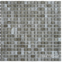 Мозаїка із натурального сірого каменю Mozaico De Lux CL-MOS CCLAYRK23001