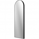 Зеркало в металлической раме Studio Glass AZURITE 600x1800 черная металлическая рама