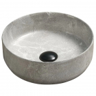 Круглая раковина на столешницу Mexen Felicia Grey MEX-21363962 серый бетон