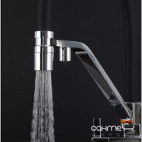 Смеситель для кухни с гибким изливом и изливом для фильтрованной воды Gappo G4395-60 хром
