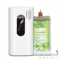Дозатор дезінфікуючої рідини для унітазів та пісуарів Hygiene Vision Biogene 950311 білий