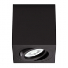 Квадратний накладний точковий світильник Kloodi KD-1202 BK чорний