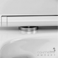 Безободковий унітаз-компакт із сидінням softclose дюропласт Damixa Luna Rimless DX46C8600SC білий