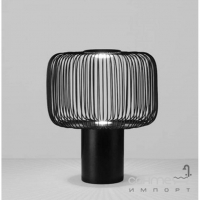 Настольная лампа с сетчатым абажуром Kloodi Deco TA-HX040 черная, 3000К