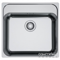 Прямокутна кухонна мийка Franke Smart SRX 210-50 127.0703.299 полірована сталь