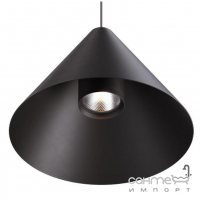 Подвесной светильник с абажуром-конусом Kloodi Deco  PE-CONI310 5W 3K BK черный