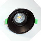 Круглый врезной точечный светильник Friendlylight Dallas FL1057 черный