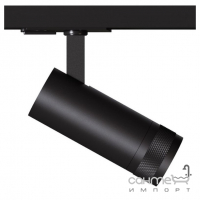 Трековый однофазный светильник Kloodi KD-FOCUS 10W 4K BK черный