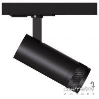 Трековый однофазный светильник Kloodi KD-FOCUS 15W 4K BK черный