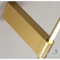 Стельовий світильник у формі тонкої трубки на кронштейні Kloodi CL-AI0789 GD золото, 10W 3000K