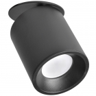 Круглый накладной точечный светильник Goldlux Haron 314192 черный