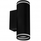 Настінний світильник у формі циліндра Goldlux Paris 324382 чорний