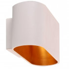 Настінний світильник у формі прямокутника Goldlux Elissa 324429 білий