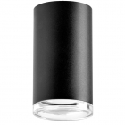 Круглый накладной влагозащищенный точечный светильник Goldlux Turyn IP44 324696-PLX черный
