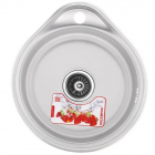Кругла кухонна мийка із нержавіючої сталі Zerix Satin Z4843-08-180E сатін