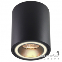 Круглый накладной точечный светильник Goldlux Falco 323651 черный