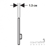 Панель змиву Geberit Sigma50 115.671.QD.2 чорний металл