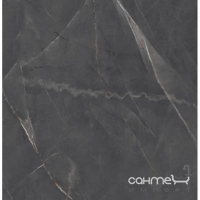 Керамограніт під камінь Italica Voramar Black High Glossy 600x600