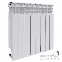 Радиатор отопления биметаллический Calor Optimal 500/96 белый, 10 секций