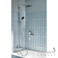 Душова стійка із змішувачем-термостатом для ванни Grohe Vitalio Comfort 250 26984001 хром