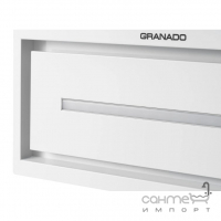 Кухонна витяжка вбудована Granado Palamos 2613-1200 white біла, потужність 1200 м3/г