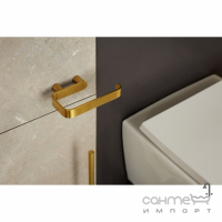 Тримач для туалетного паперу KFA Armatura Moza 864-022-31 золото