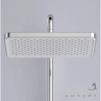 Змішувач-термостат для ванни з душовою стійкою Dusel Pour Chrome Smart 245307000 хром