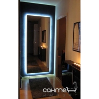 Прямоугольное зеркало с LED подсветкой Liberta Canzo 600x1700