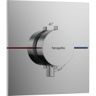 Смеситель-термостат для душа скрытого монтажа Hansgrohe ShowerSelect Comfort E 15574000 хром