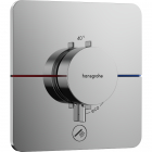 Смеситель-термостат для душа скрытого монтажа Hansgrohe ShowerSelect Comfort Q 15589000 хром