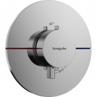 Змішувач-термостат для душу прихованого монтажу Hansgrohe ShowerSelect Comfort S 15559000 хром