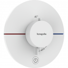 Смеситель-термостат для душа скрытого монтажа Hansgrohe ShowerSelect Comfort S 15562700 матовый белый