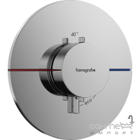 Смеситель-термостат для душа скрытого монтажа Hansgrohe ShowerSelect Comfort S 15559000 хром