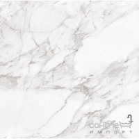 Керамограніт під мармур Argenta Carrara White Shine 600x600