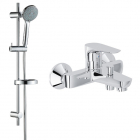 Змішувач для ванни з душовим гарнітуром Imprese Modus f04008201MD хром