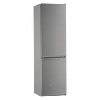 Двокамерний холодильник з нижньою морозильною камерою Fabiano FSR 6036 IX Inox нержавіюча сталь
