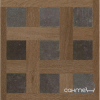 Керамогранит под дерево с камнем Ceramica Deseo Atelier Stone 600x600