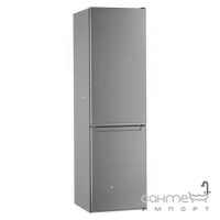 Двухкамерный холодильник с нижней морозильной камерой Fabiano FSR 6036 IX Inox нержавеющая сталь