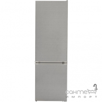 Двокамерний холодильник з нижньою морозильною камерою Fabiano FSR 6036 IX Inox нержавіюча сталь